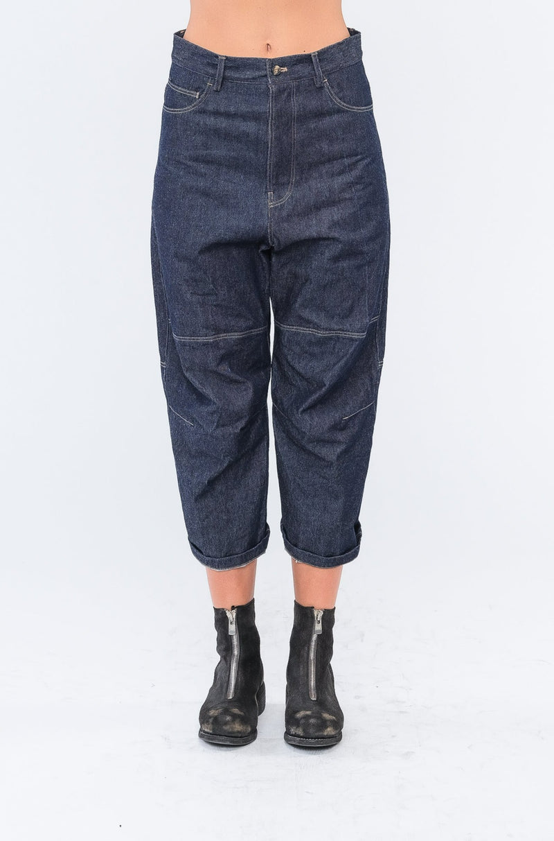 yoikadakada】Baggy denim pants/Indigo