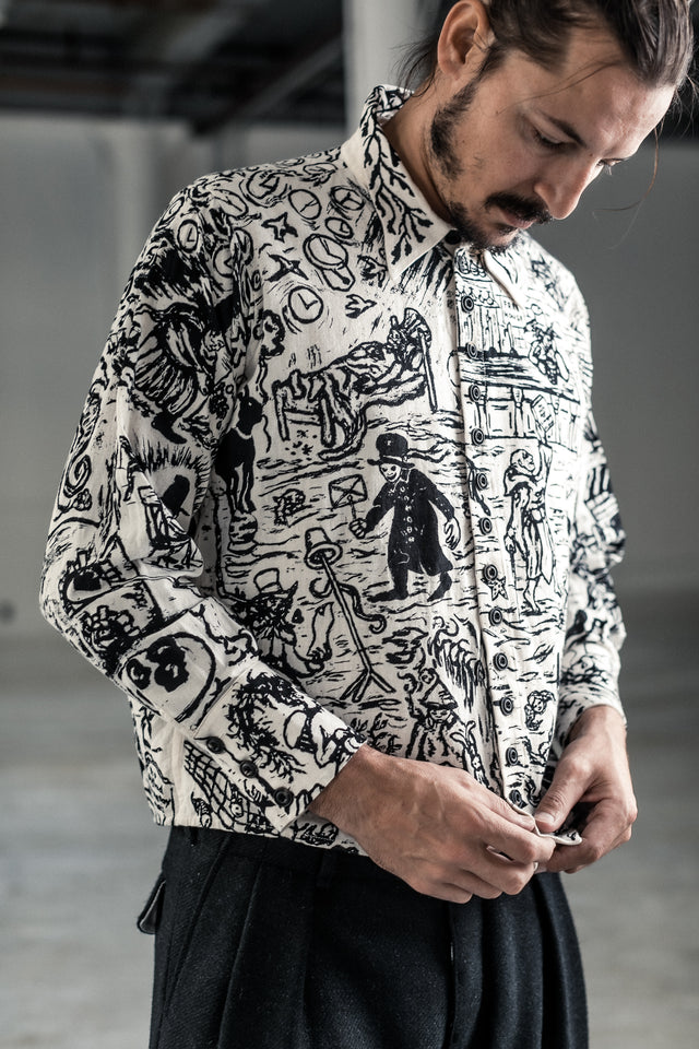 新品】John Alexander Skeleton2022aw 柄シャツ | brandfire.ba