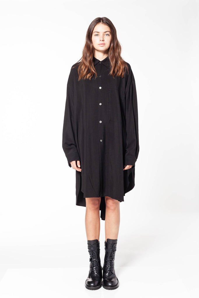 flare shirt dress