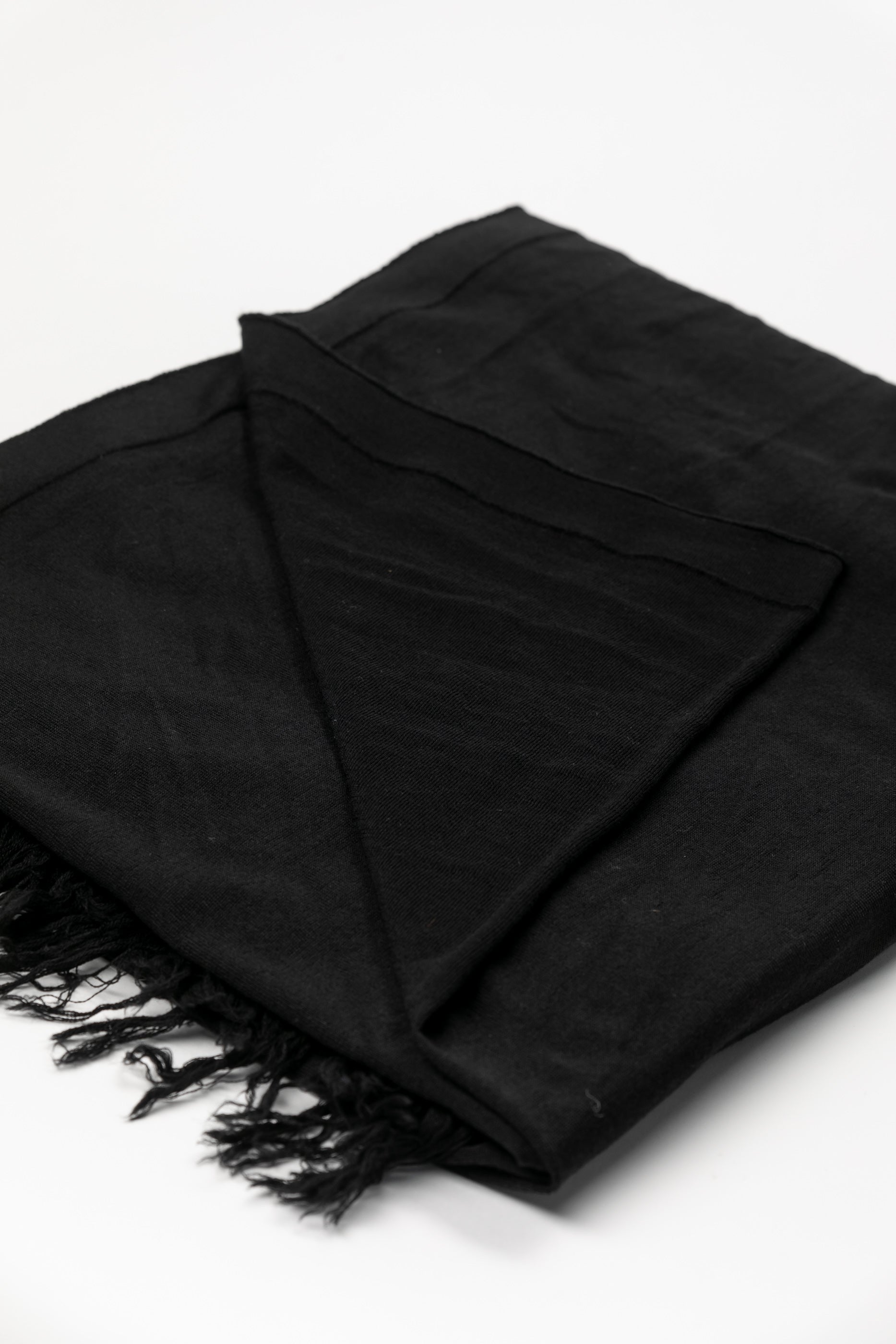 Black Blanket Scarf