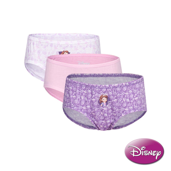 Disney Minnie Mouse 3-in-1 Pack Bikini Panty Girls Kids Underwear