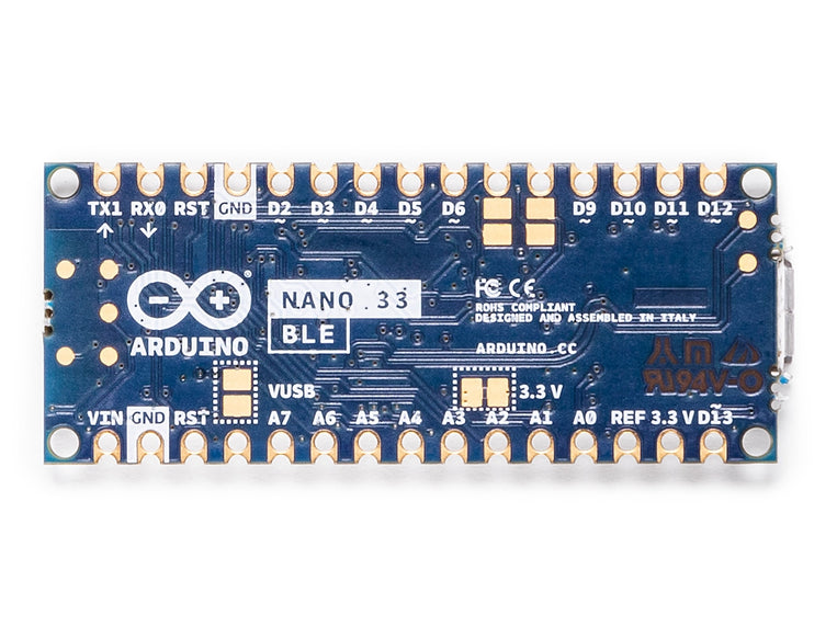 Arduino Nano 33 BLE（ピンヘッダ未実装）