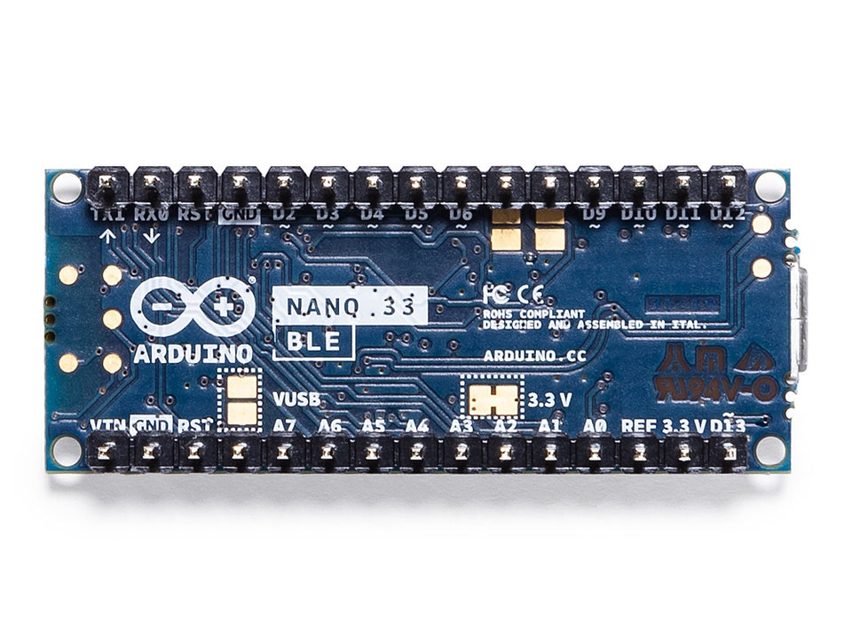 Arduino Nano 33 BLE（ピンヘッダ実装済）