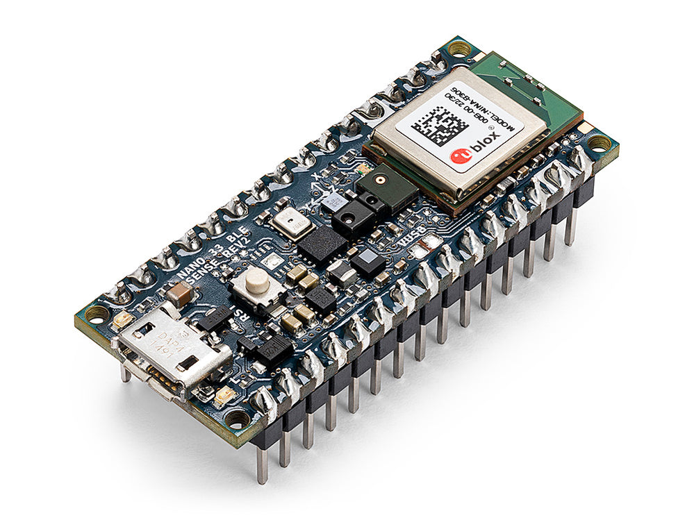 Arduino Nano 33 Ble Sense Rev2 With Headers — Arduino Online Shop 8001