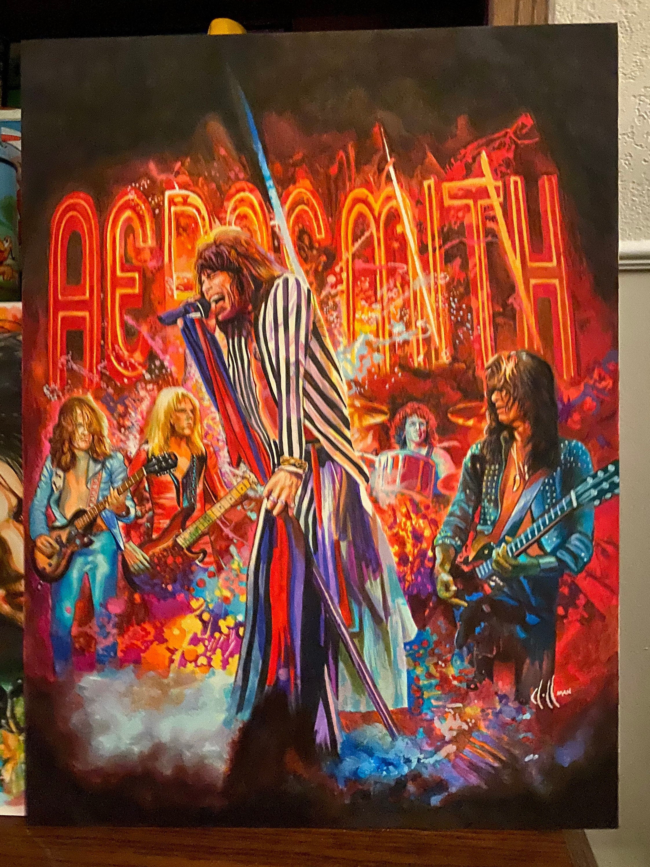 Aerosmith On Tour Limited Production from Chris Hoffman Art