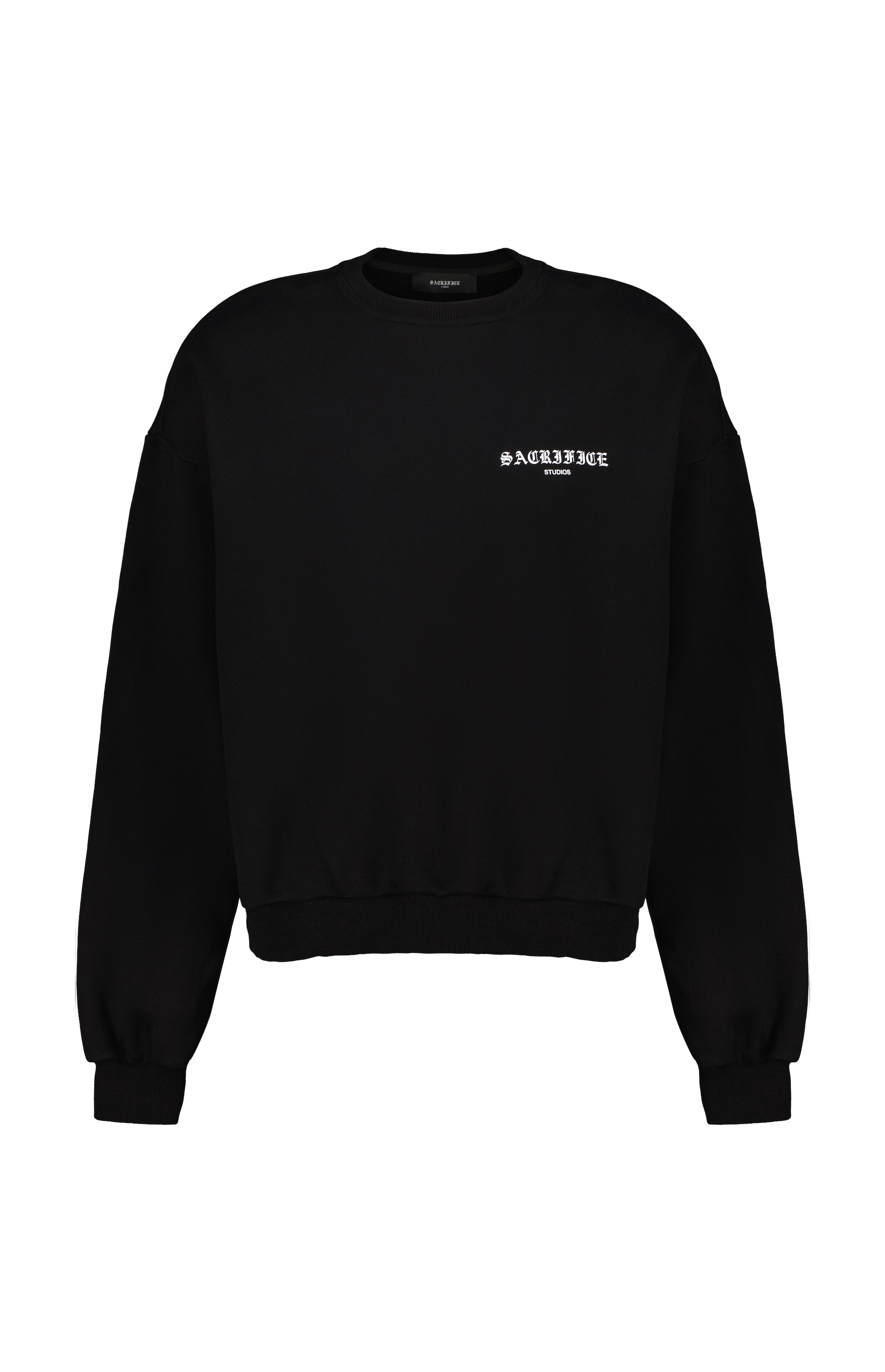 Friends & Family Heavyweight Oversized Hoodie - Black – Sacrifice