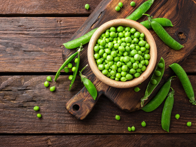 Peas to make pea protein