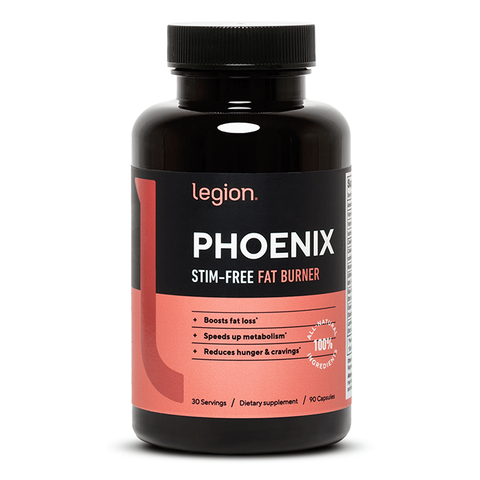 Legion Phoenix Caffeine Free bottle