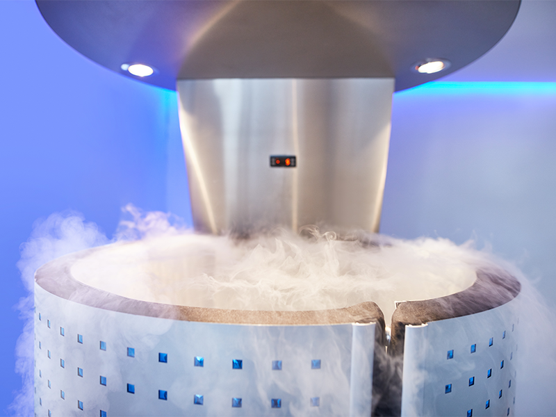 Cryotherapy machine