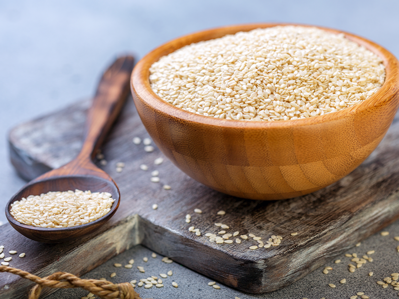 Luteal phase - sunflower seeds and sesame seeds