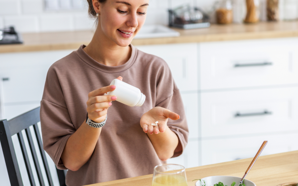 Taking fat burner before a meal