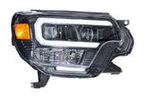 Morimoto 12-15 Tacoma XB Hybrid LED Headlights - White DRL