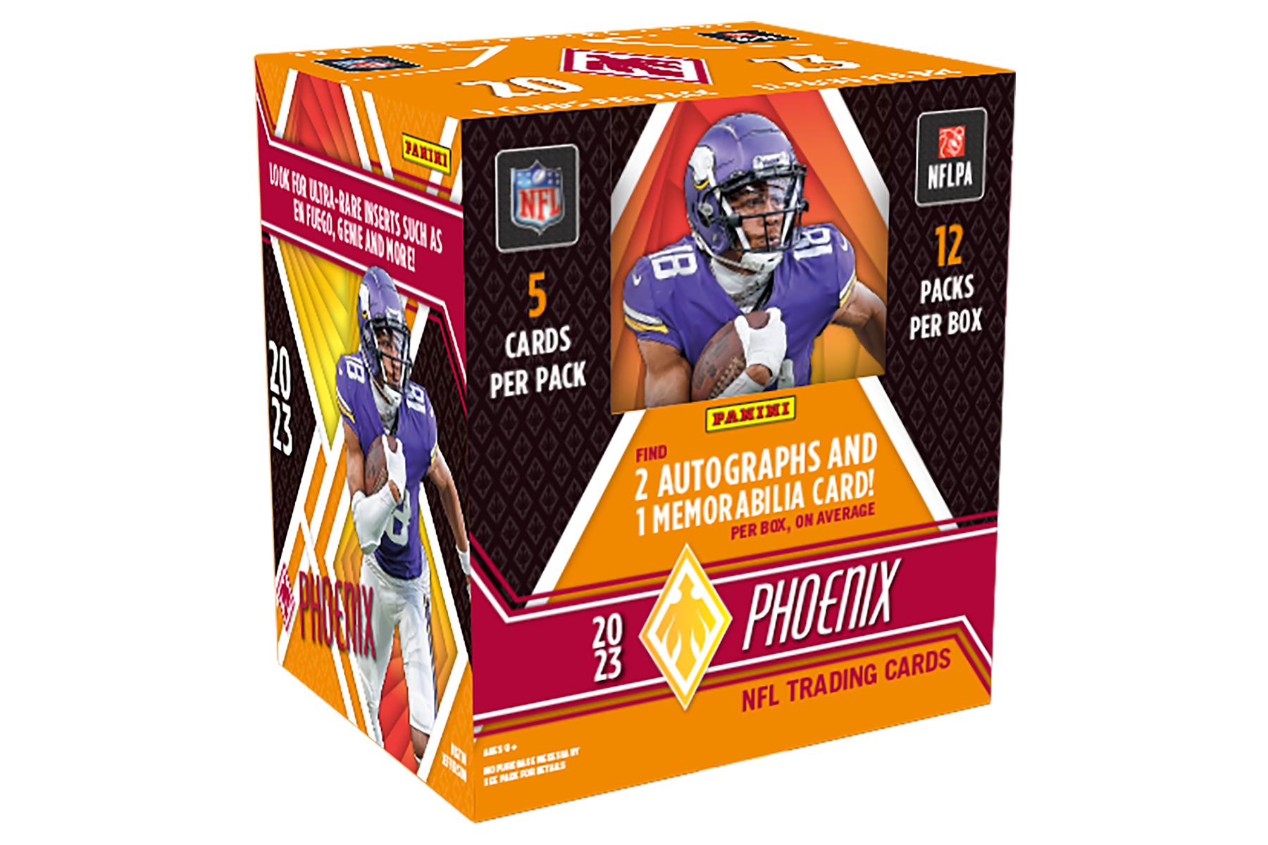 2023 PANINI PHOENIX FOOTBALL HOBBY BOX x1
