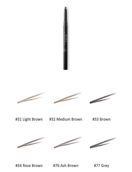 Hera Brow Designer Auto Pencil يتميز بقلم الحواجب التلقائي الطويل الأمد والطي. كيفية استخدام Hold The Brush Brush جانبيًا لتشكيل الحاجب باستخدام الجانب العريض من الجانب الضيق من القلم الرصاص لملء المسافات بين الحواجب. مع قلم مسحوق المصمم الحاجب ومصمم الحاجب ، يمكنك إنشاء نظرة مثالية على محترف مستوى. العلامة التجارية المواصفات: هيرا بلد المنشأ: جمهورية كوريا الهدف المنطقة: الحاجب - نوع البشرة: جميع أنواع البشرة الحالة: 100 ٪ جديدة تمامًا مع سعة المربع الأصلي: 41.4 مم