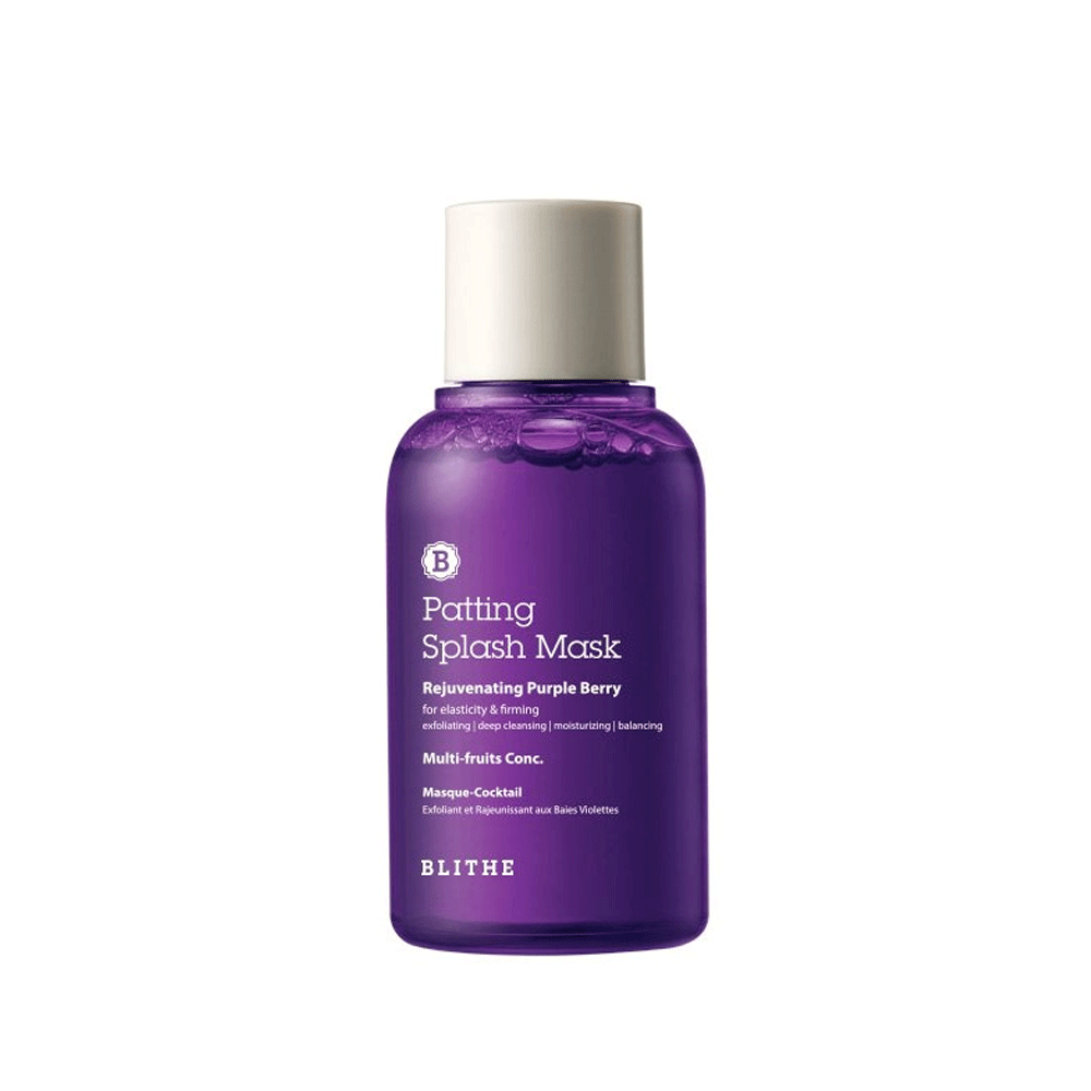 BLITHE Patting Splash Mask Rejuvenating Purple Berry 70ml