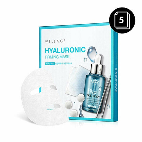 Wellage Hyaluronic Firming Mask 30ml 5ea