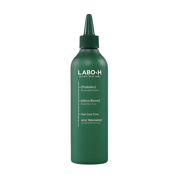 LABO-H Hair Loss Relief Milk Treatment 290ml is a nourishing leave-in treatment designed to address hair loss and promote healthy hair growth.