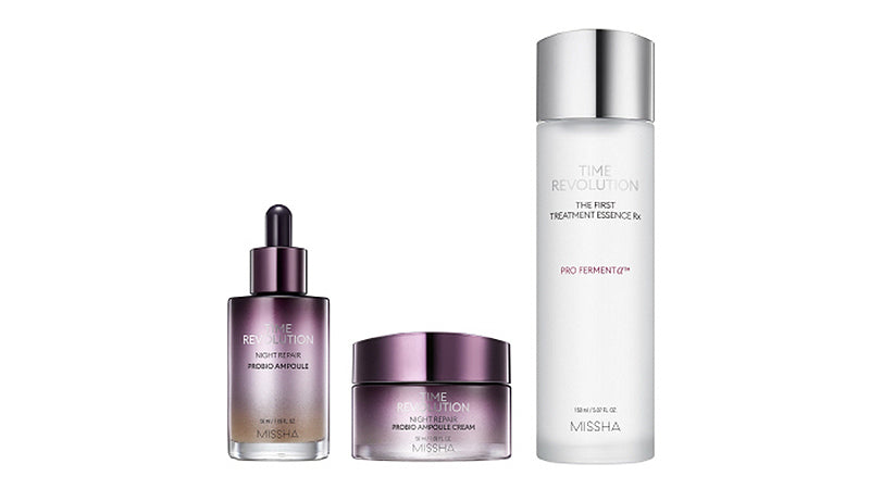 How can Missha Time Revolution Help?    Skin ailments are a universal problem that has raised the demand for quality skincare products, and the manufacturers have been fulfilling it well. But which one to use? Which skincare product should I include in my daily regimen? Will it work for me? These are some of the common questions that users get conflicted with when searching for quality products. Luckily, for you, we are here to help with some perspective. Missha as a brand needs no introduction, especially if you are into Korean skincare, which is quite in trend these days. One of the most popular product ranges of the company happens to be their skin revival regimen Missha Time Revolution, which is known for its miraculous results, voted by users across the world. The entire range comprises of products that include toners, serums, essences, and creams. The variety comes from the different formulation targeted at specific skin issues that one might have.     ● Missha Time Revolution First Treatment Essence  This is one of their most celebrated and well-reviewed products, and it is the first thing that you should try. The unique formulation of pro-vitamin B3 complex and 80 percent Fermented Yeast Concentrate, hydrates the skin, helping in its restoration. It is known to have visibly rectified signs of aging, making the skin firm and even-toned, promoting the overall health of the skin.    ● Missha Time Revolution Clear Toner  A good toner is necessary for your daily skincare regimen, and Missha has just their best formulation for you. Their clear toner hydrates and soothes the skin and helps in removing the leftover impurities. Using it before the essence or any other cream offers the best results.