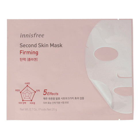 Innisfree Segunda máscara de piel 20G x 5pcs Refirmación