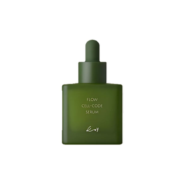 The koy Flow Cell-Code Serum 50ml is a potent, lightweight serum designed to rejuvenate and revitalize the skin.