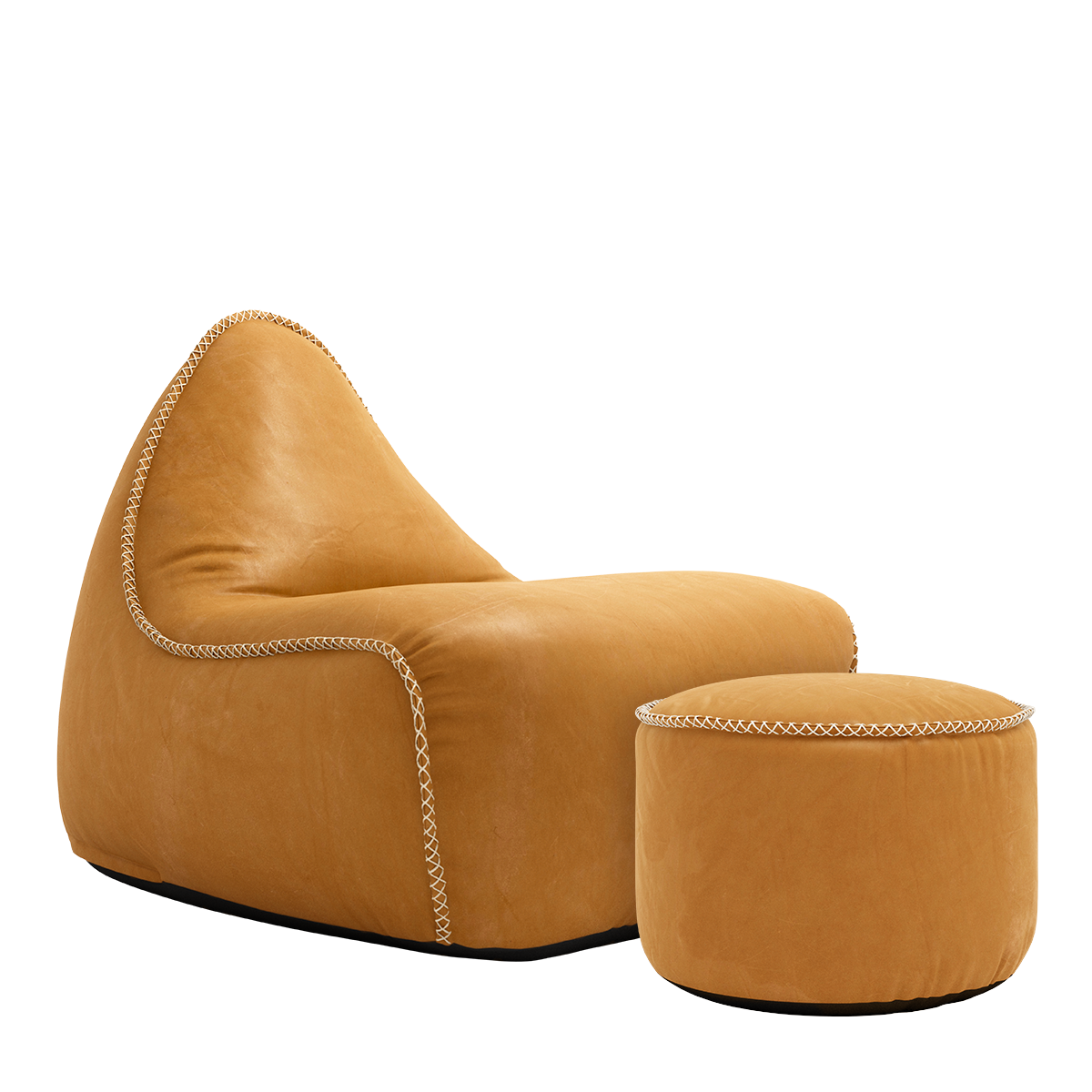 Billede af Luna Lounge Chair & Pouf