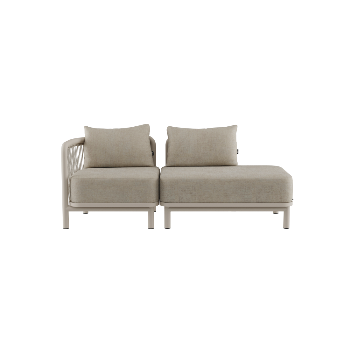 Kirra Lounge Sofa - 2 pers. m. open end