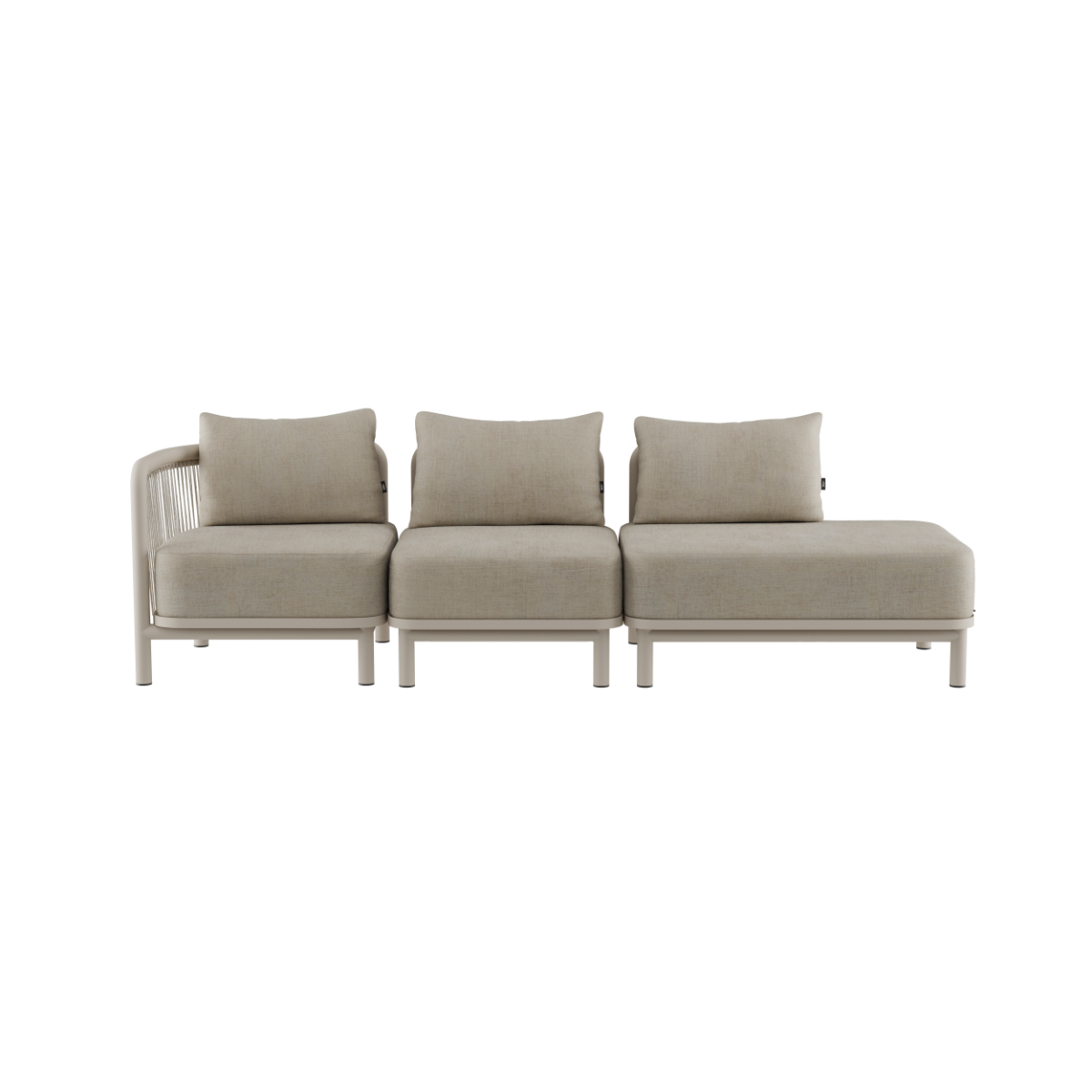 Kirra Lounge Sofa - 3 pers. m. open end