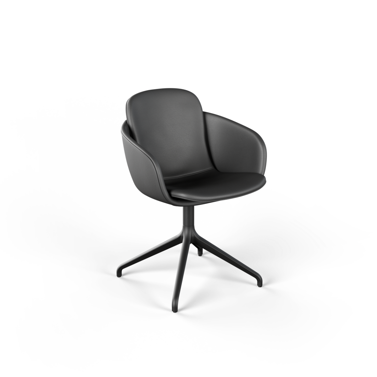 Billede af Chair no. One S2 Swivel - Black