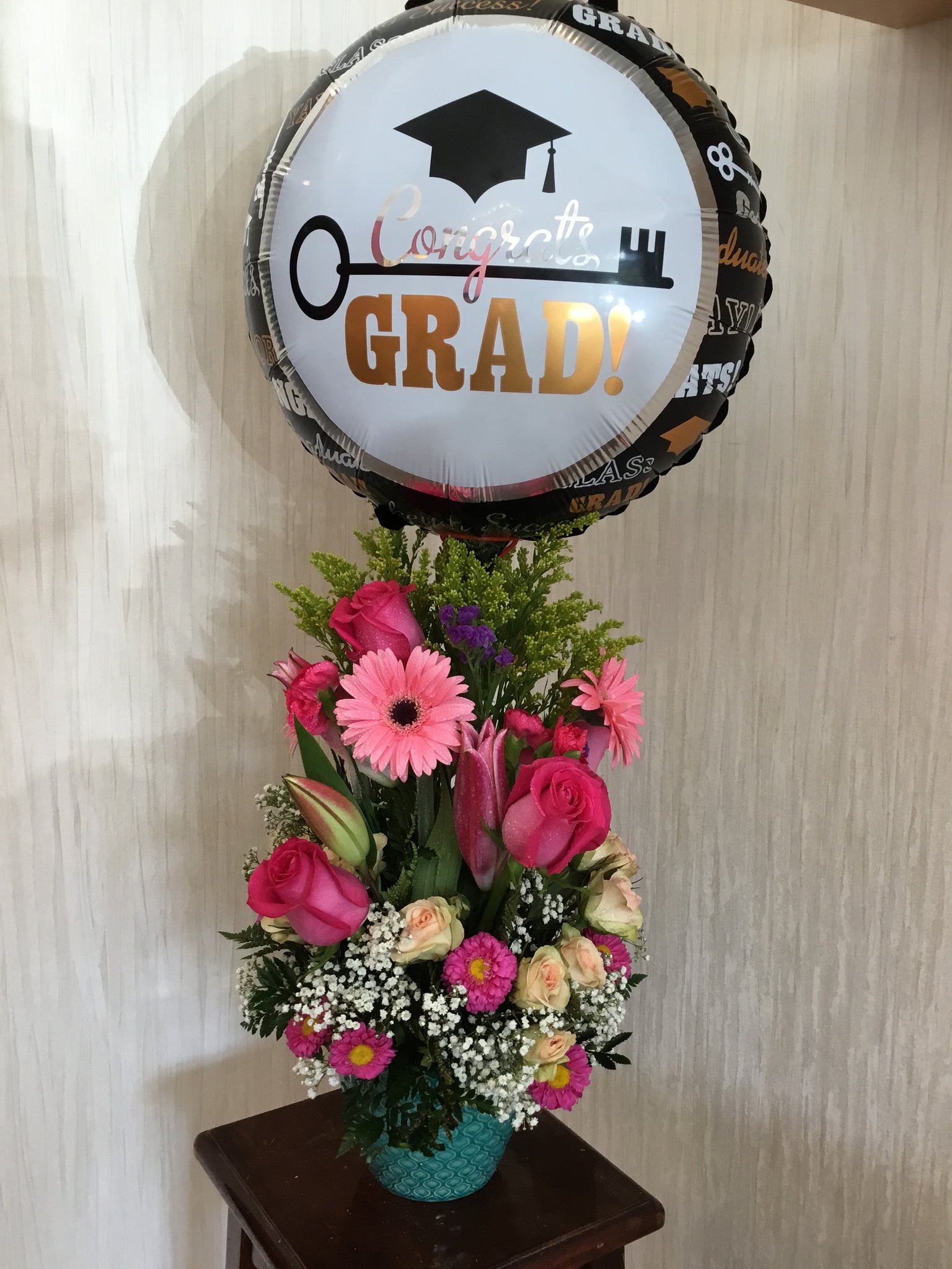 Pink Graduate – floristeria collette