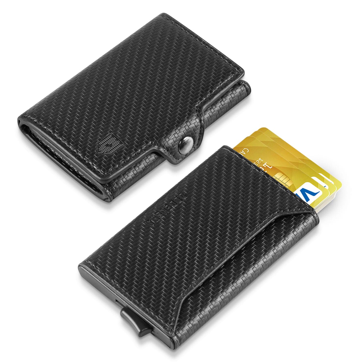DODENSHA 2 in 1 Design Minimalist Wallet Card Holder Wallet
