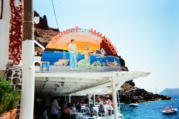 Ammoudi Bay Fish Tavern Oia Santorini