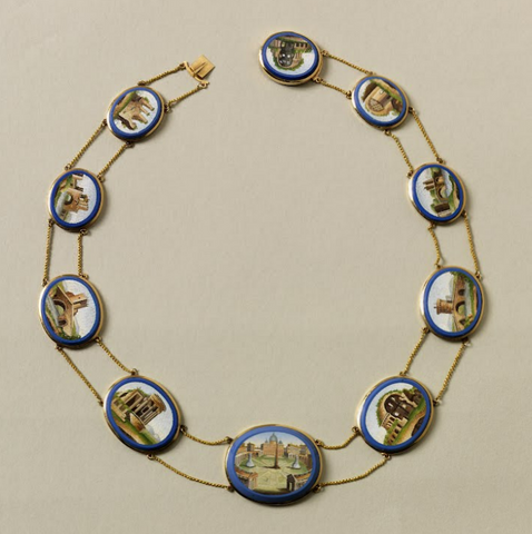 micro mosiac necklace cooper hewitt smithsonian design museum