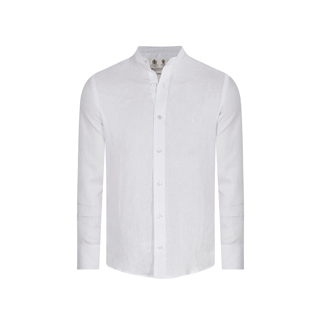 Camisa Neru Lino color Blanco CS00875000 – Villaromana