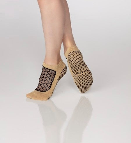 Basic Full Foot Socks - Rose Gold Shashi at Sportglam