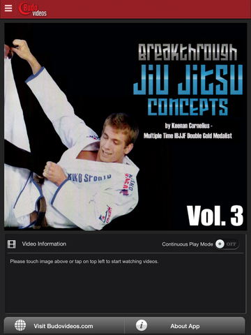 Breakthrough Jiu Jitsu Concepts Vol 3 - ipad main title image