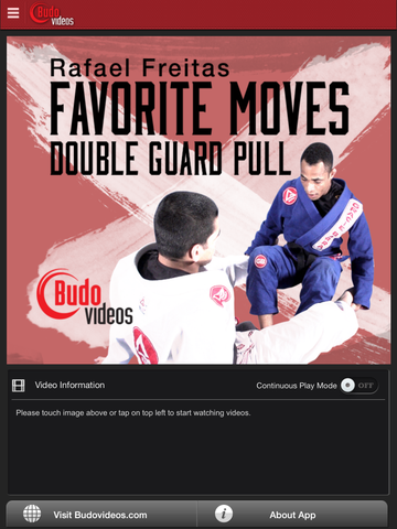 Rafael Freitas Favorite Moves - Double Guard Pull - ipad main title screen image