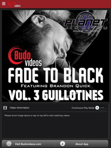 Fade to Black Vol 3 - Guillotines - iPad メイン タイトル画面イメージ