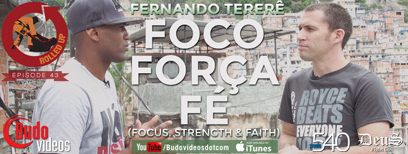 Banner for episode 43 of Rolled Up with Fernando Terere