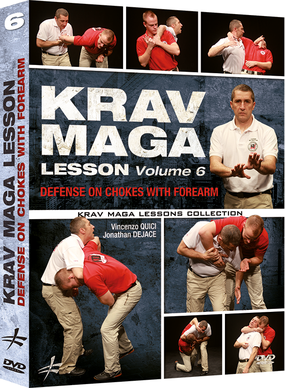 Krav Maga Lesson Vol 6 Defense Against Chokes With Forearm Dvd 