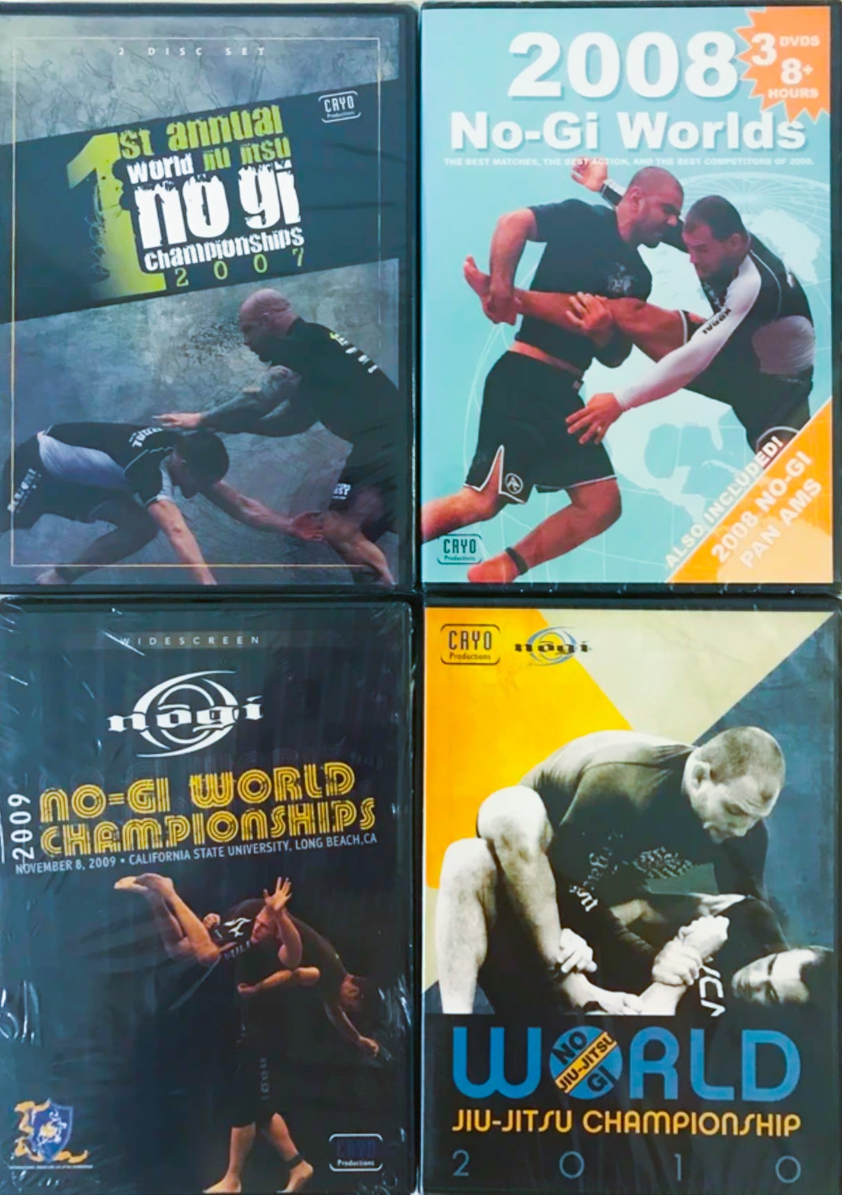 2004 Jiu-jitsu World Championships 2 DVD Set (Preowned 