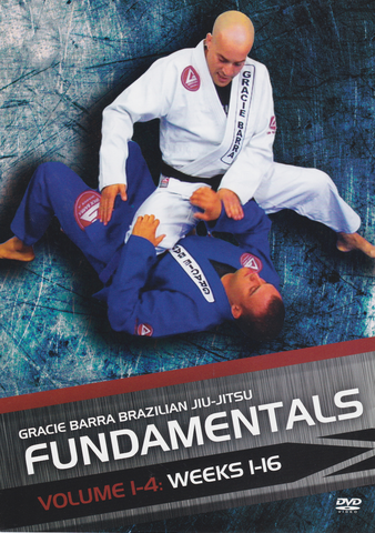 Gracie Barra Fundamental Curriculum 4 DVD Set with Marcio Feitosa