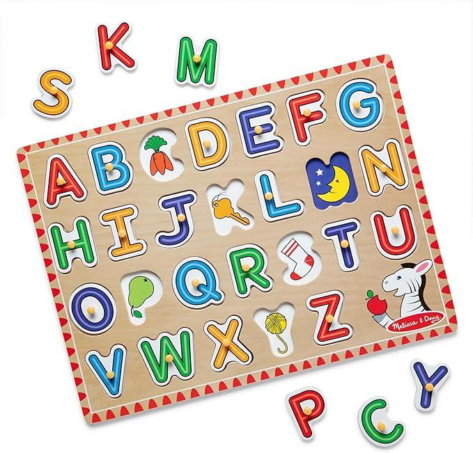 See-Inside Alphabet Peg Puzzle