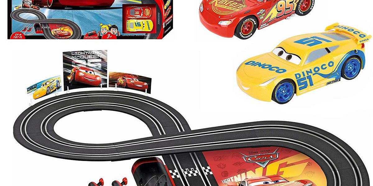 Carrera First Disney/Pixar Cars 3 - Slot Car Race Track — Adventure Hobbies  & Toys