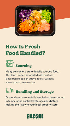 how is fresh food handled