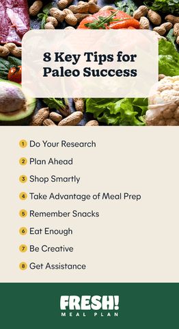 8 key tips for paleo success