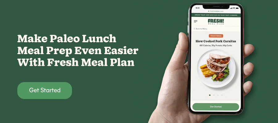 Make Paleo Lunch Meal Prep Even Easier With Fresh Meal Plan