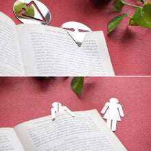 Load image into Gallery viewer, Bookmark Girl&amp;Arrow - Stainless Steel-Paper &amp; Stationary-Claymango.com
