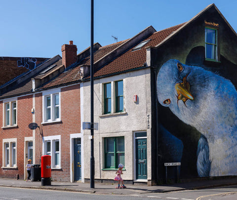 Artwork by Irony & Boe for Upfest - Photography by Paul Box