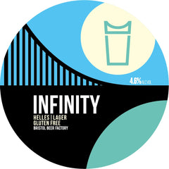 Infinity keg badge