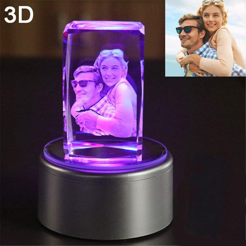 3d crystal lamp